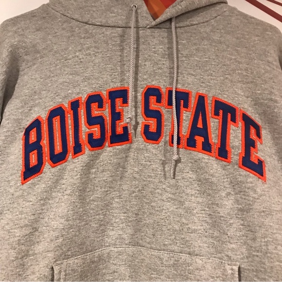 Adult Champion Brand Boise State Broncos Hoodie Sweastshirt Size L - Picture 4 of 8